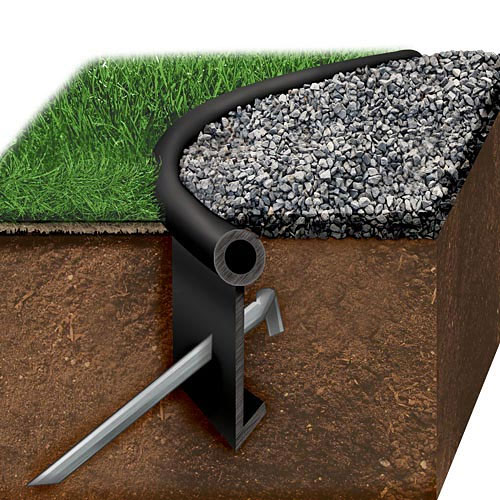 bed edging installation