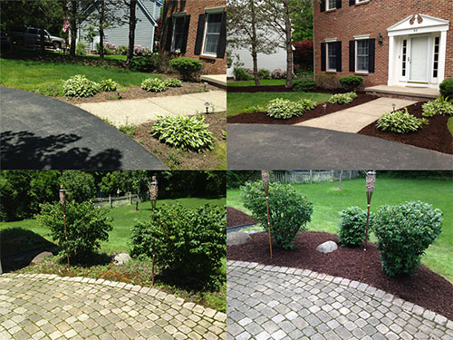 mulch installation