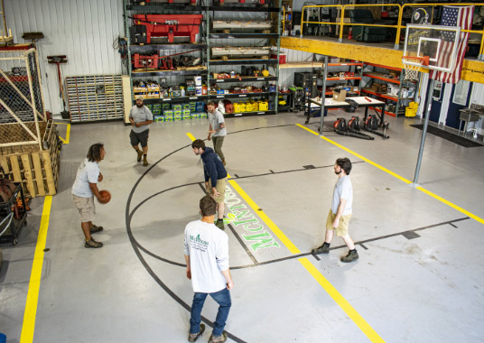 Employee Basketball Game